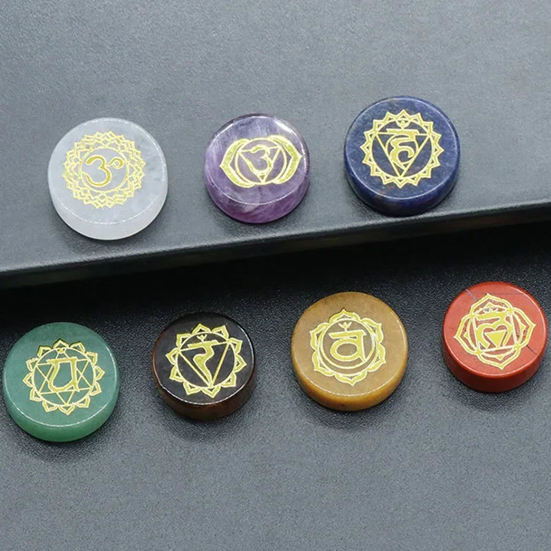 7 Chakra Reiki Healing Crystal Set