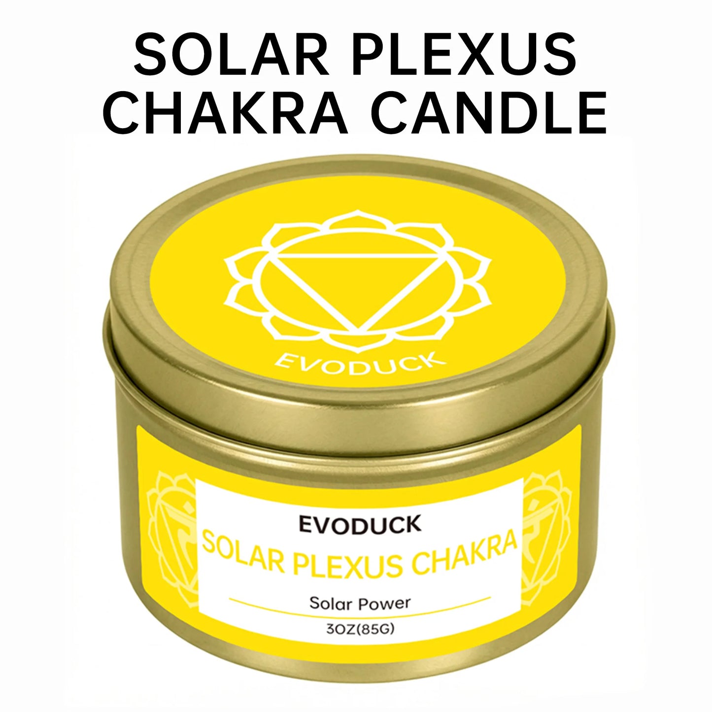 Spiritual Chakra Crystal Candle – Energy Cleansing & Manifestation