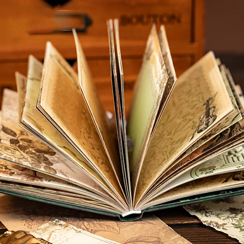 Vintage Manifestation Journal Notebook