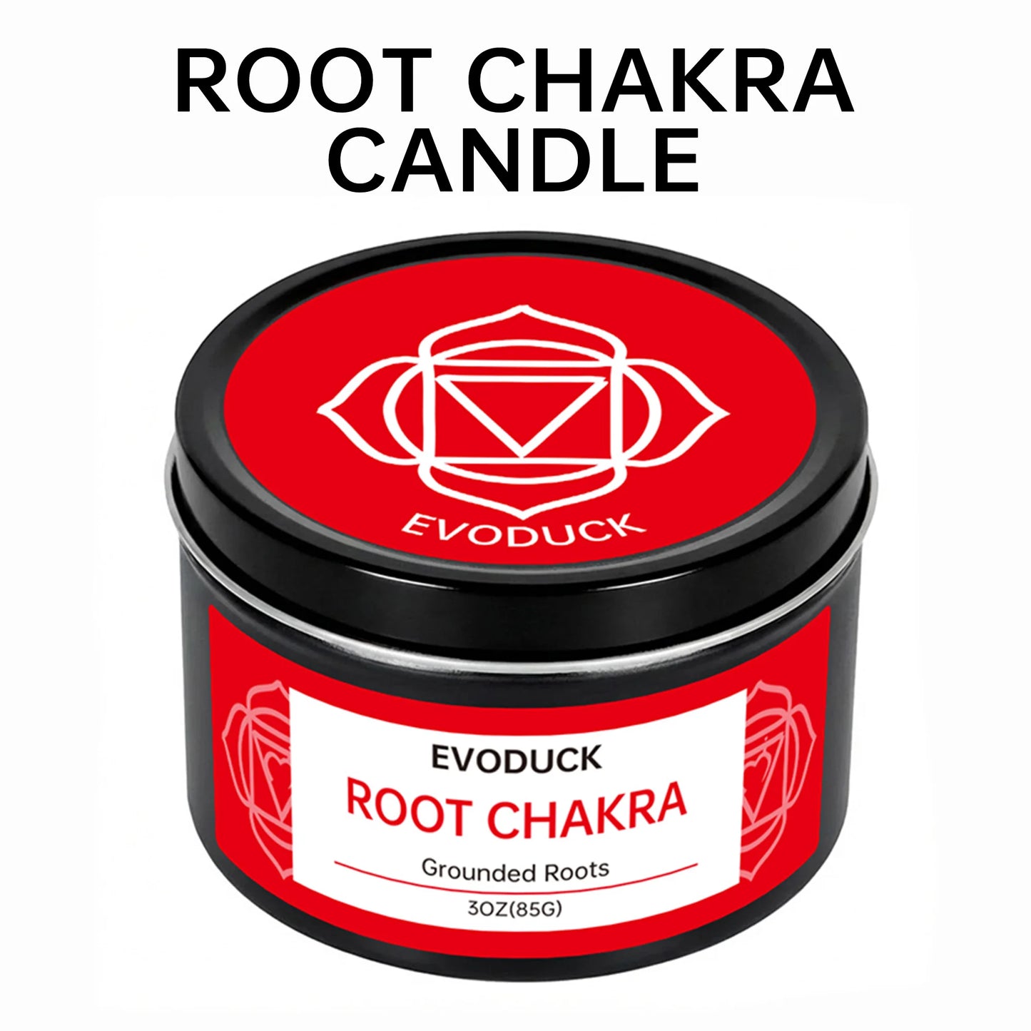 Spiritual Chakra Crystal Candle – Energy Cleansing & Manifestation