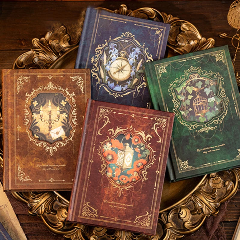 Vintage Manifestation Journal Notebook