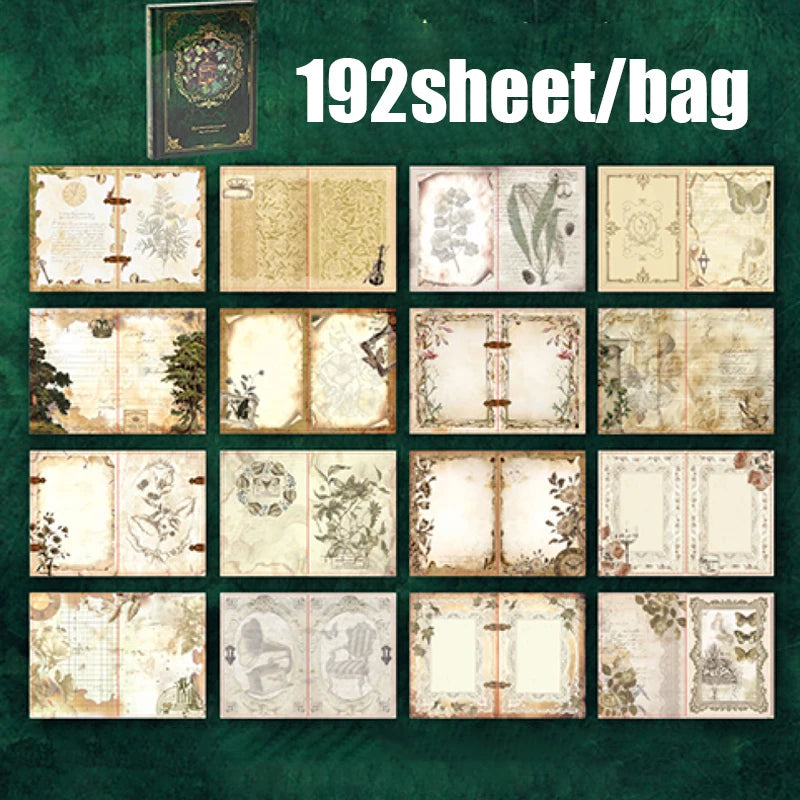 Vintage Manifestation Journal Notebook