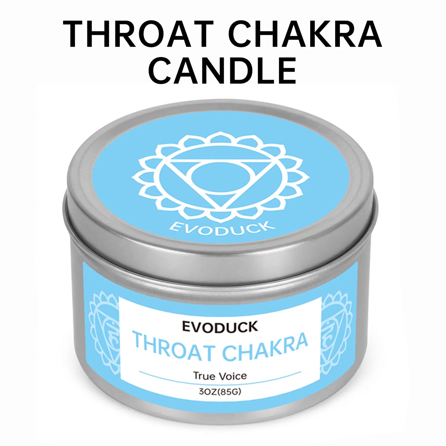 Spiritual Chakra Crystal Candle – Energy Cleansing & Manifestation
