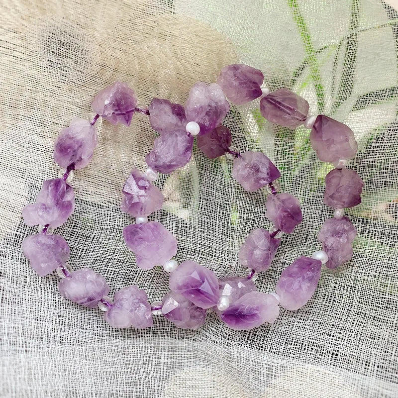 Amethyst Energy Bracelet – Spiritual Healing Crystal Jewelry