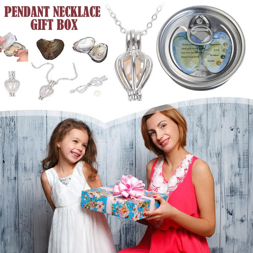 Surprise Pearl Wish Necklace Gift Set