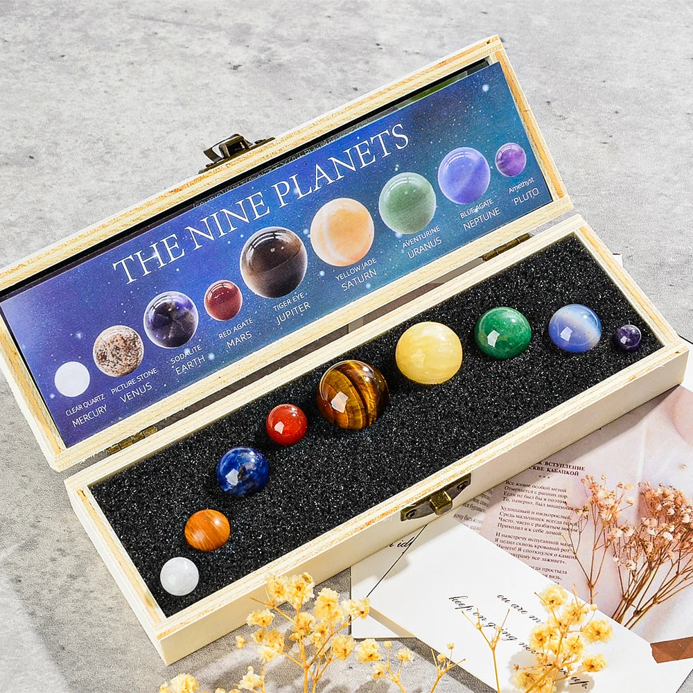 9 Planet Crystal Manifestation Set