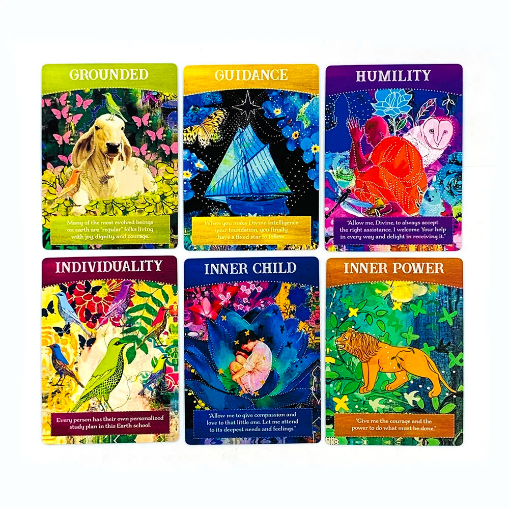 Divine Abundance Oracle Cards – 52 Card Spiritual Guidance Deck