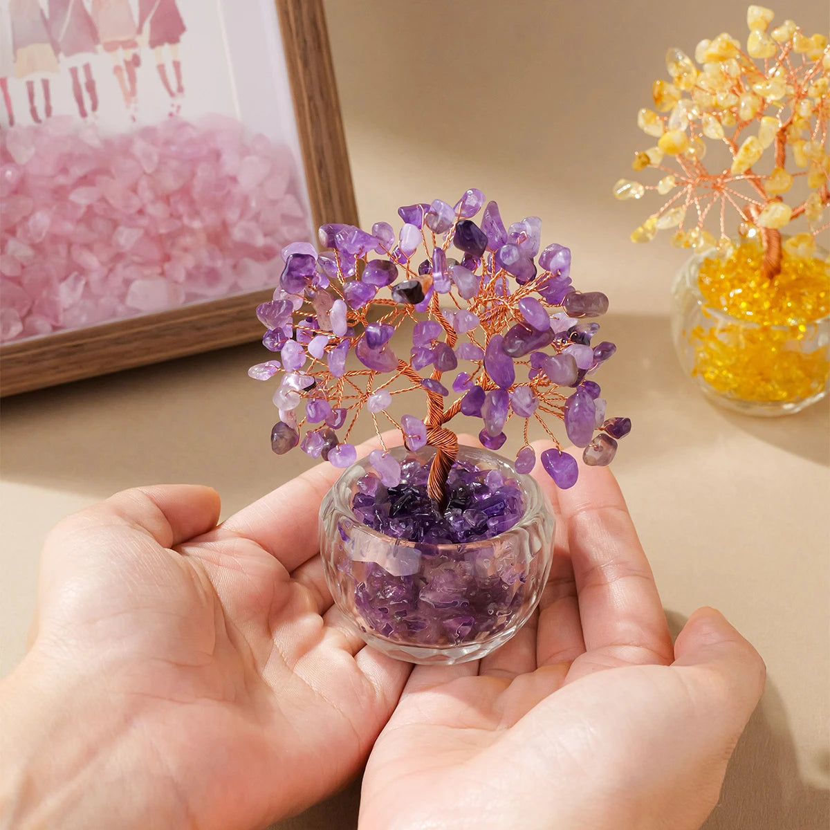 Prosperity Crystal Money Tree