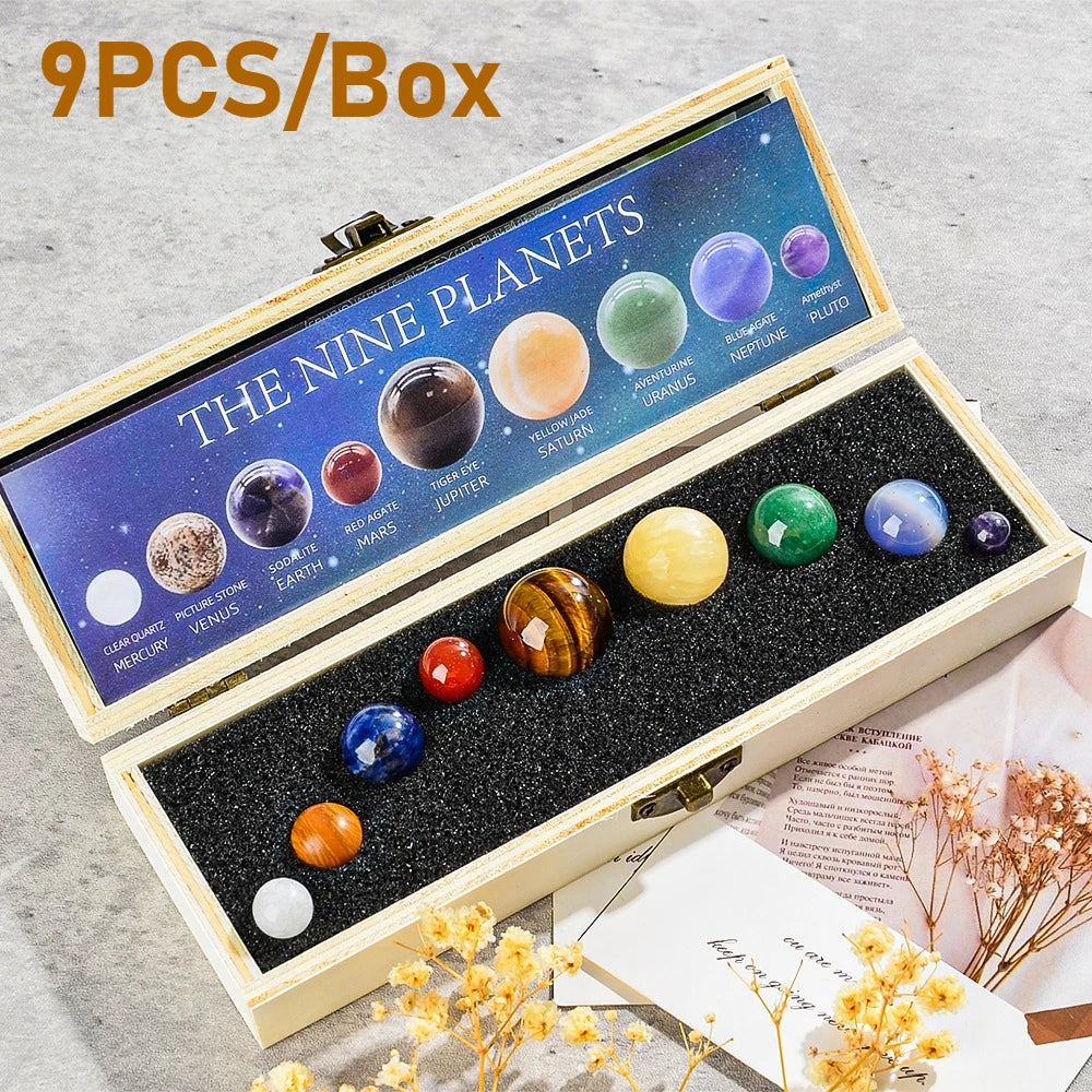 9 Planet Crystal Manifestation Set