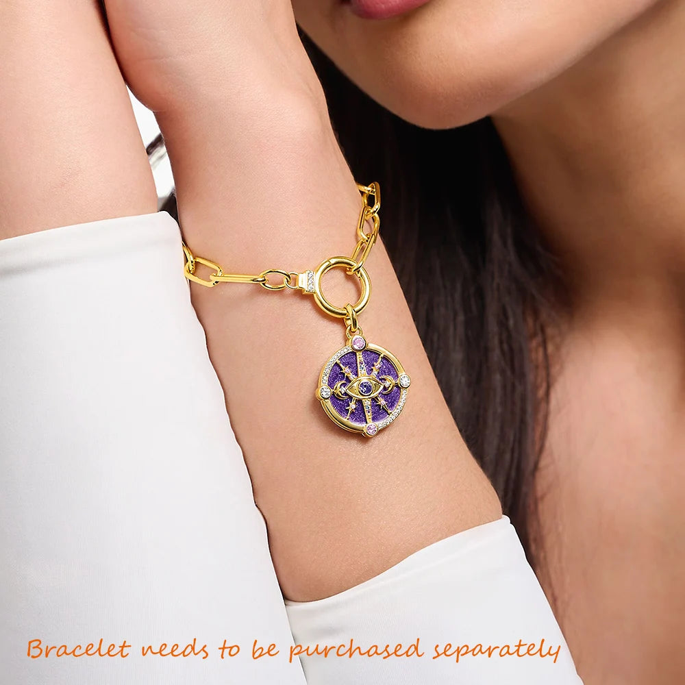 Mystic Eye Talisman Necklace – Protection & Positive Energy