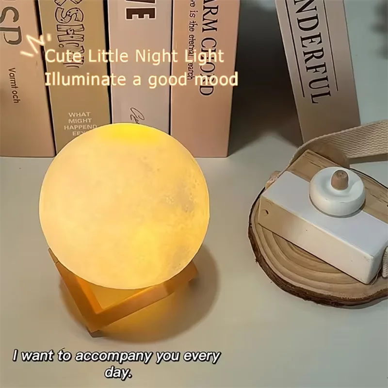 3D Moon Lamp Night Light