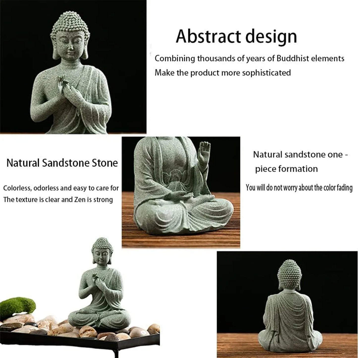 Peaceful Buddha Meditation Statue – Spiritual Energy Decor