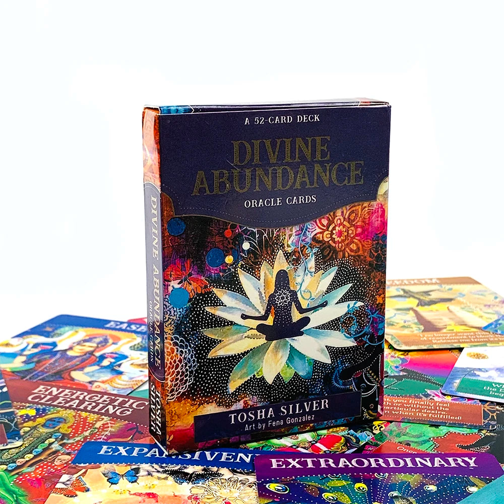 Divine Abundance Oracle Cards – 52 Card Spiritual Guidance Deck