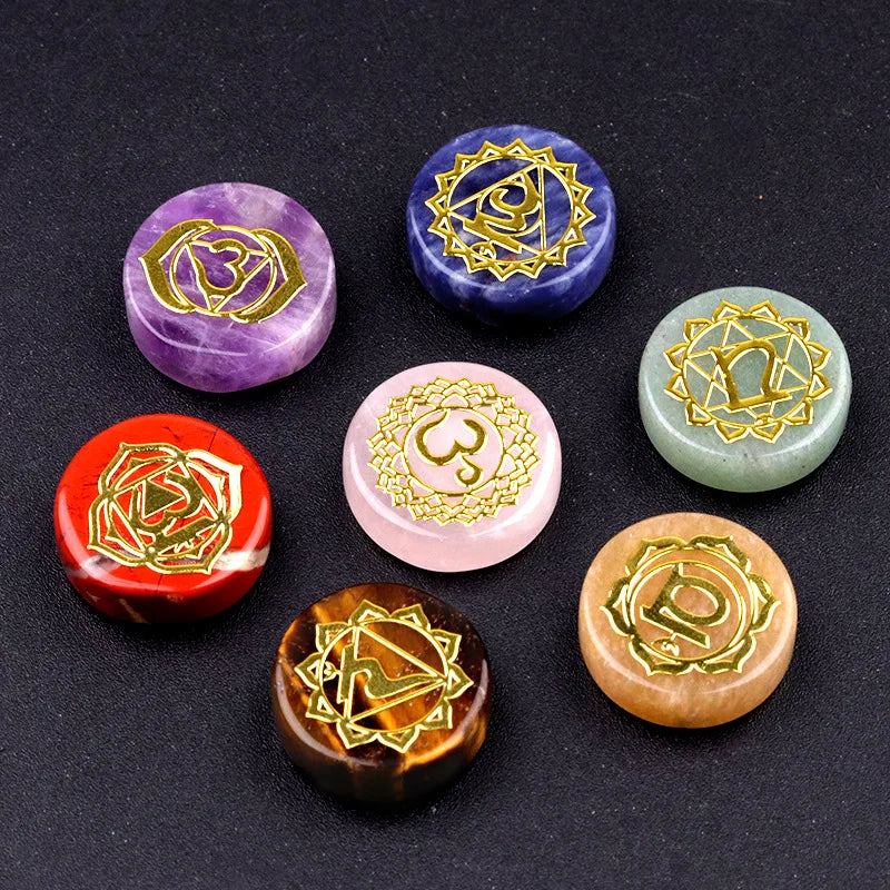 7 Chakra Reiki Healing Crystal Set