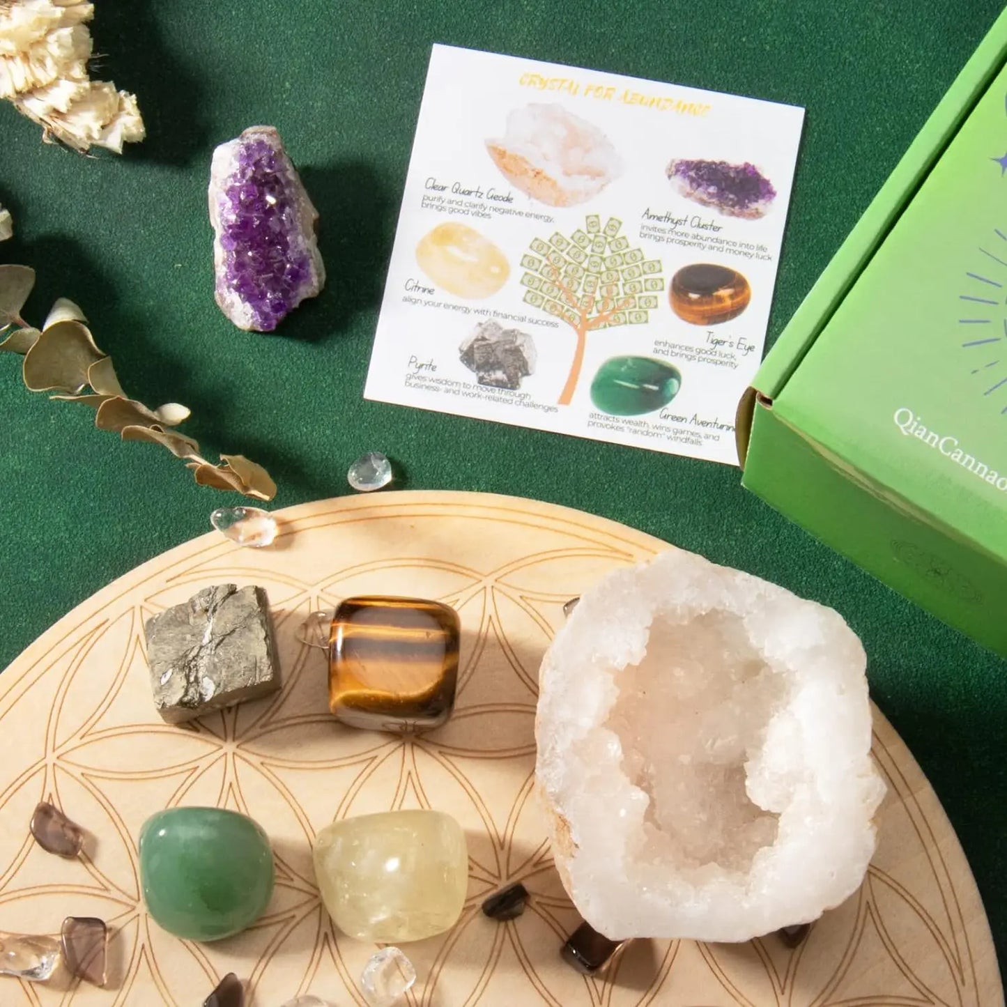 Abundance Crystal Healing Set