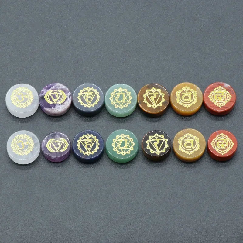 7 Chakra Reiki Healing Crystal Set