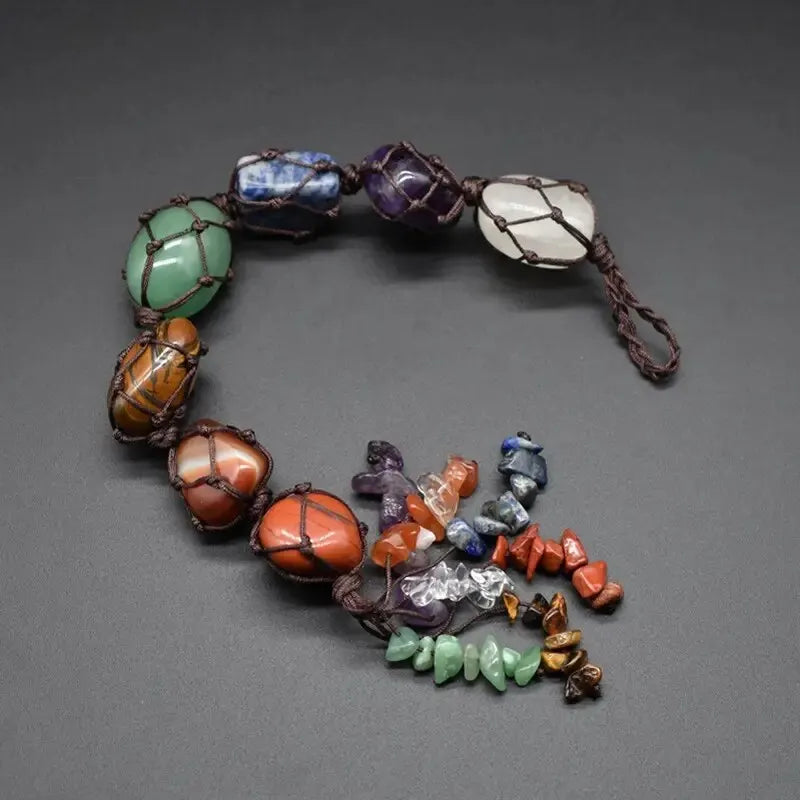 7 Chakra Energy Balance Hanging Crystal