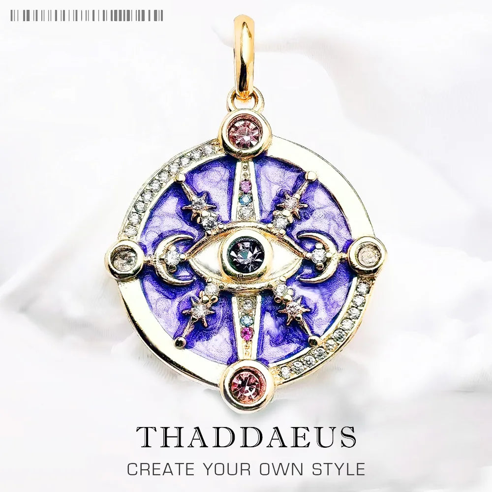Mystic Eye Talisman Necklace – Protection & Positive Energy