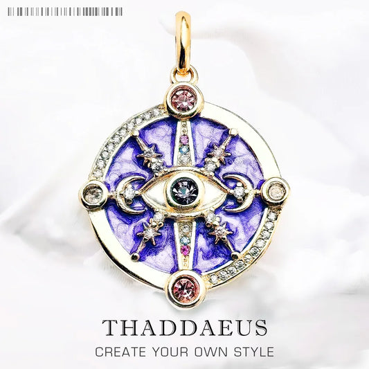 Mystic Eye Talisman Necklace – Protection & Positive Energy