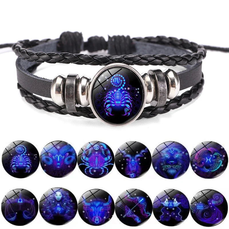 Glow Zodiac Constellation Bracelet – Luminous Astrology Bracelet