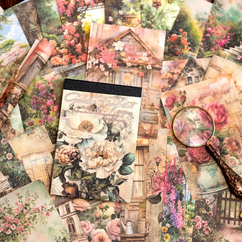 Aesthetic Vintage Journaling Paper Set