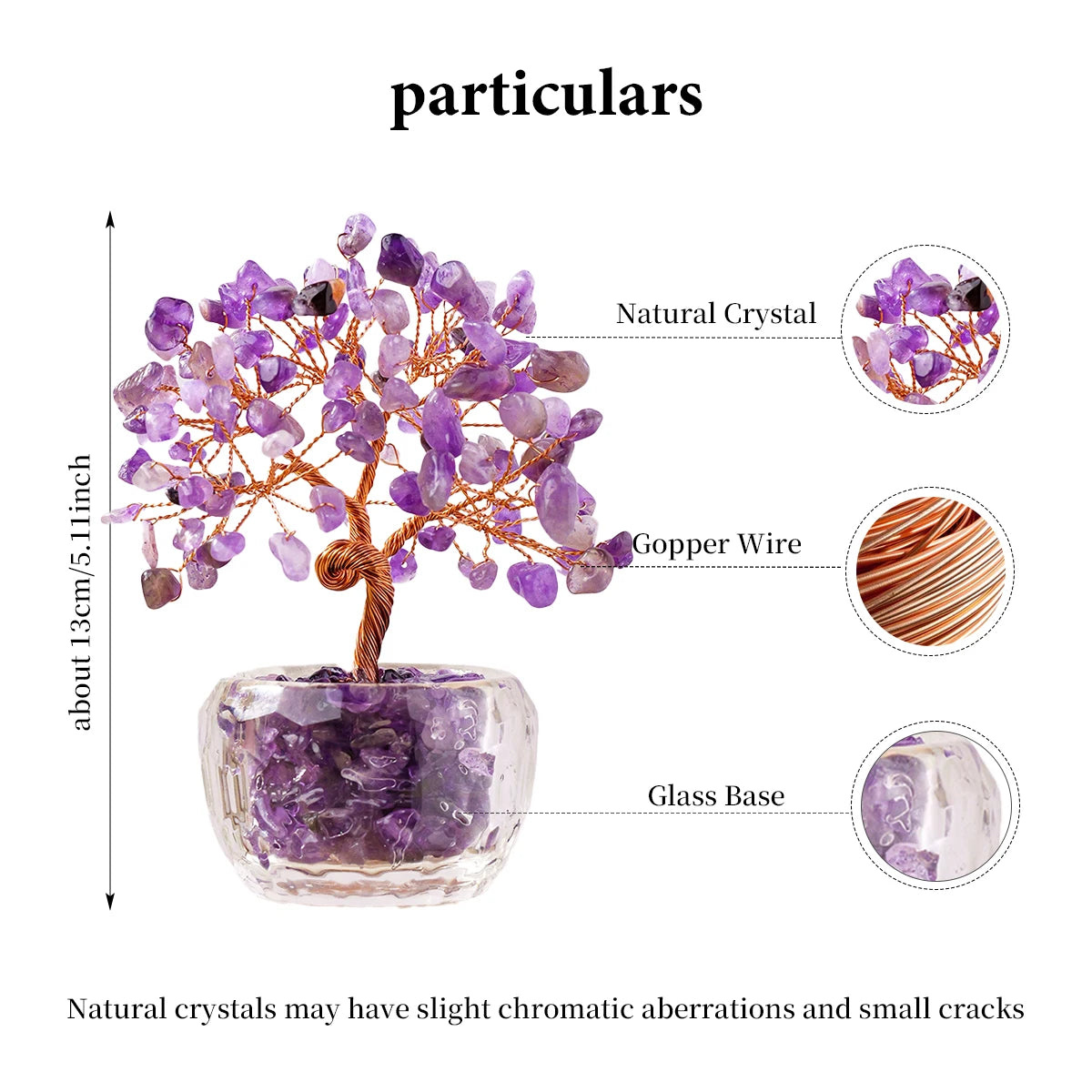 Prosperity Crystal Money Tree