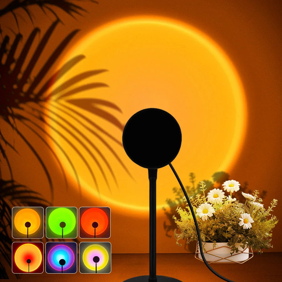Aura Sunset Projection Lamp