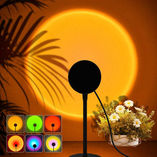Aura Sunset Projection Lamp