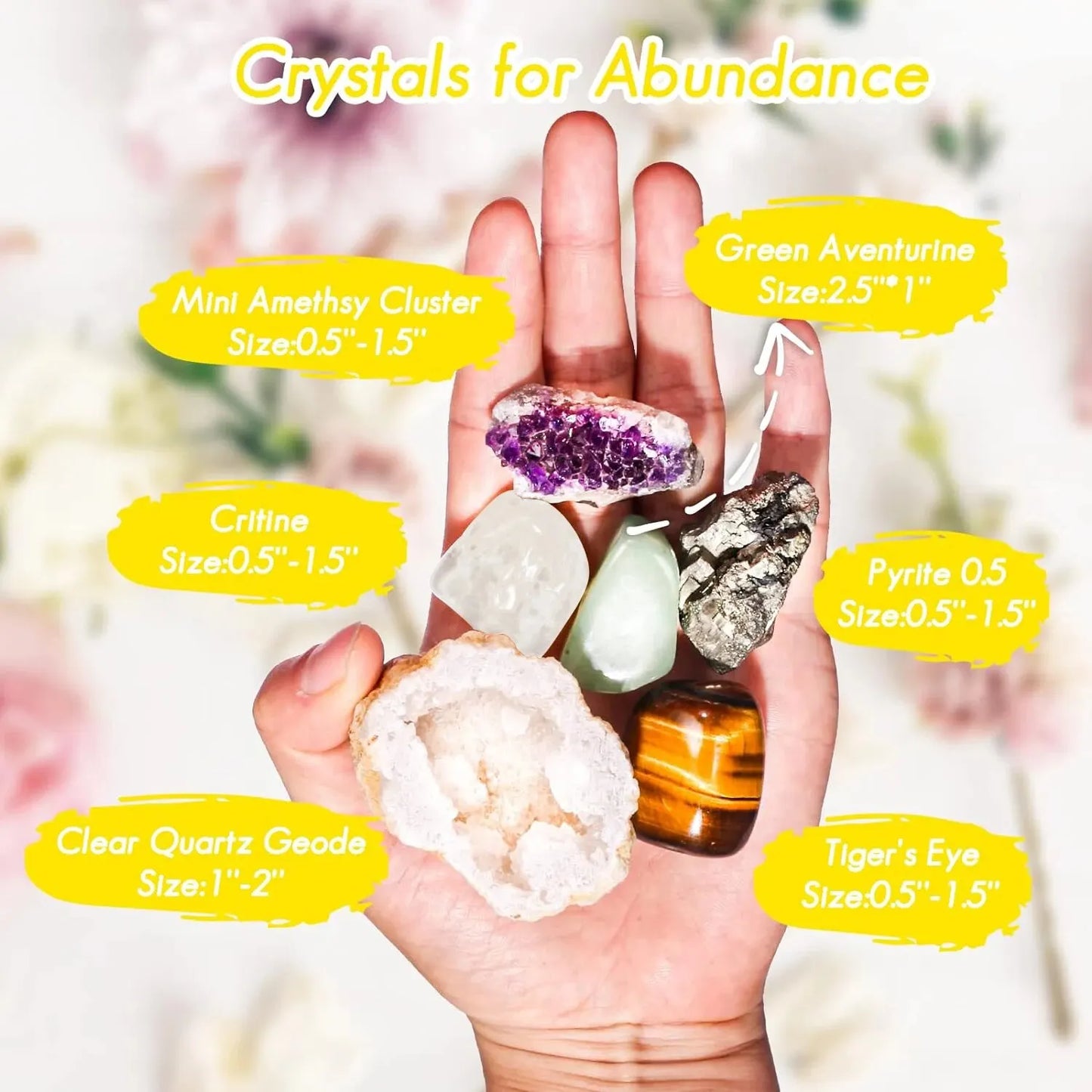 Abundance Crystal Healing Set