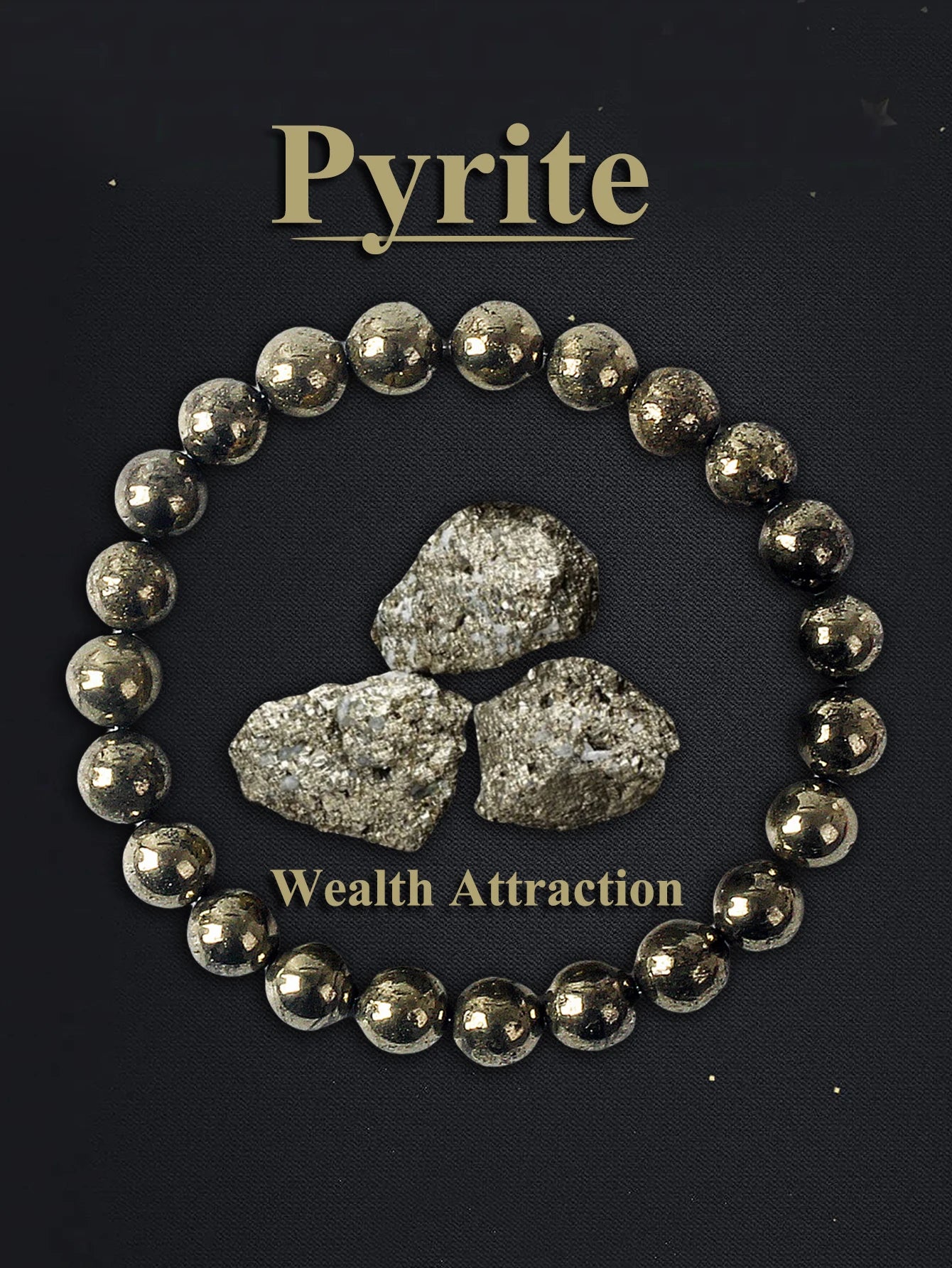 Abundance Energy Pyrite Bracelet