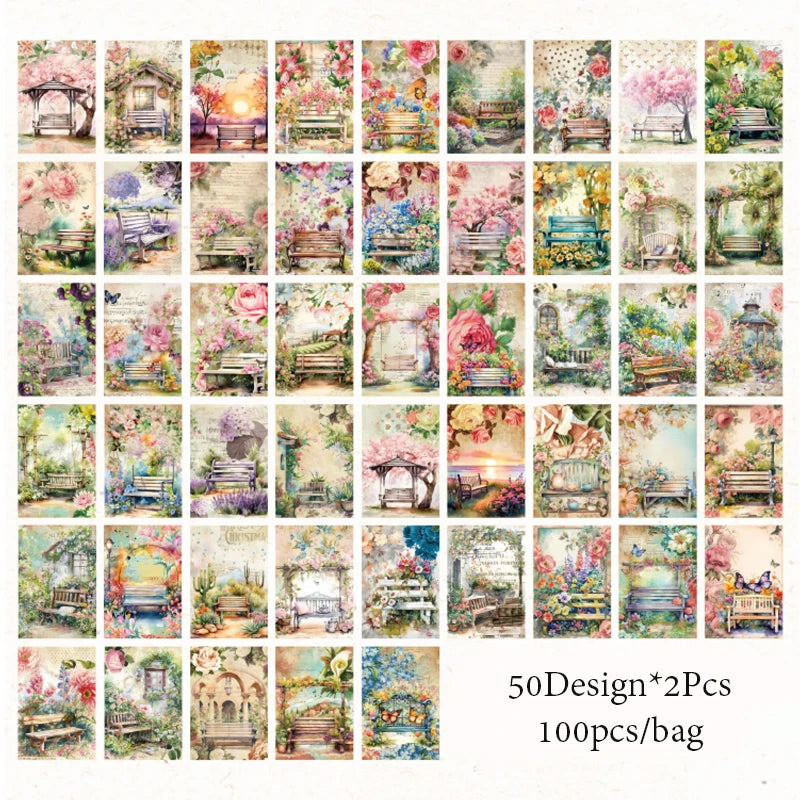 Aesthetic Vintage Journaling Paper Set