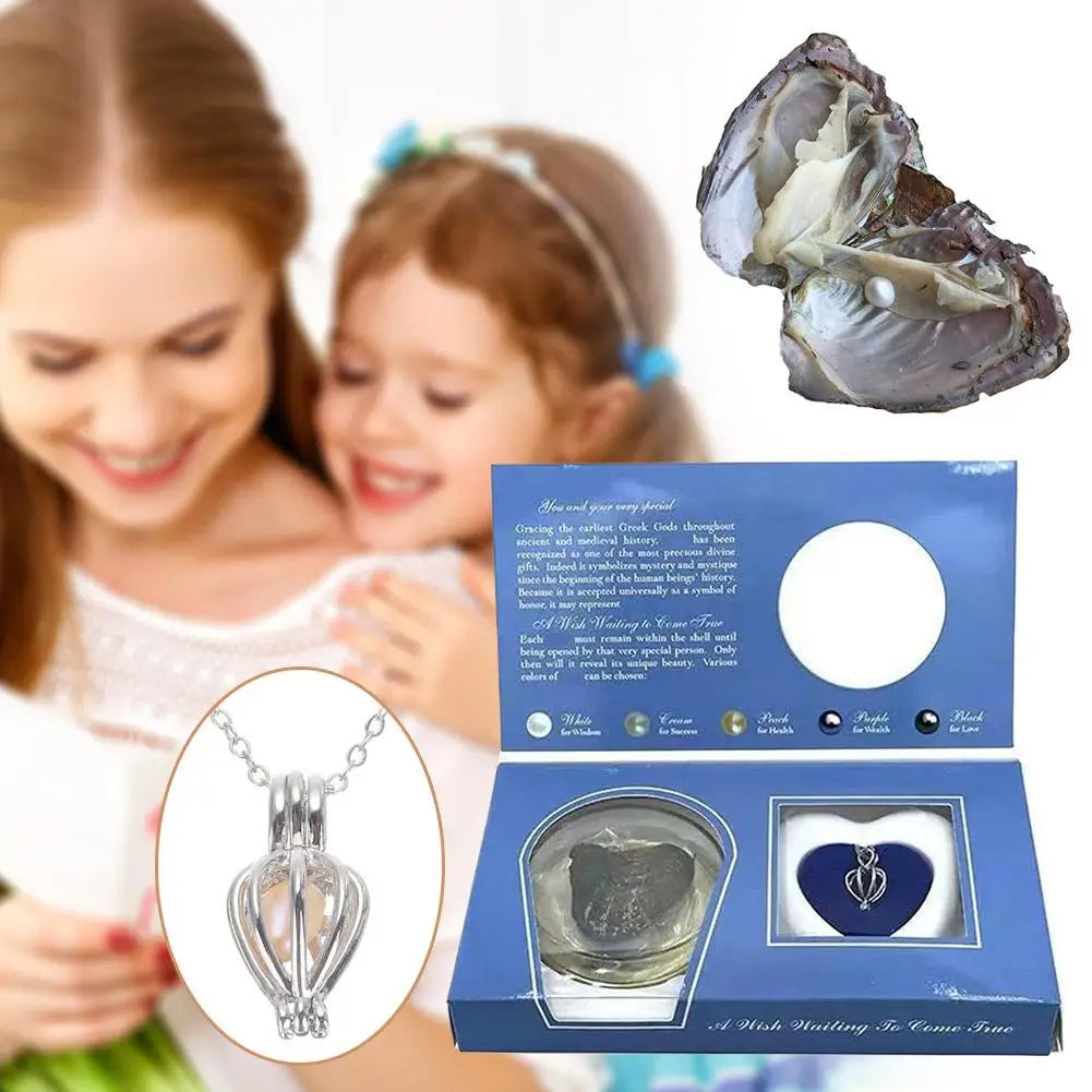 Surprise Pearl Wish Necklace Gift Set