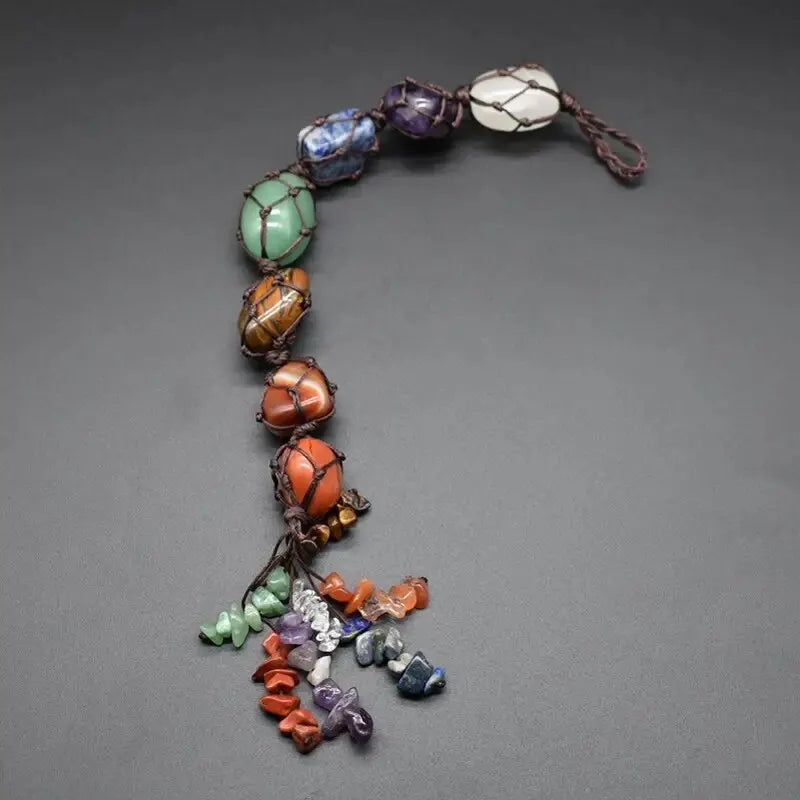 7 Chakra Energy Balance Hanging Crystal