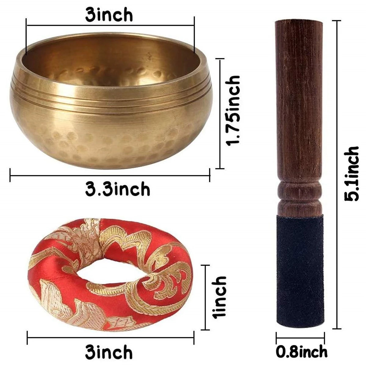 Meditation Singing Bowl for Stress Relief & Energy Healing
